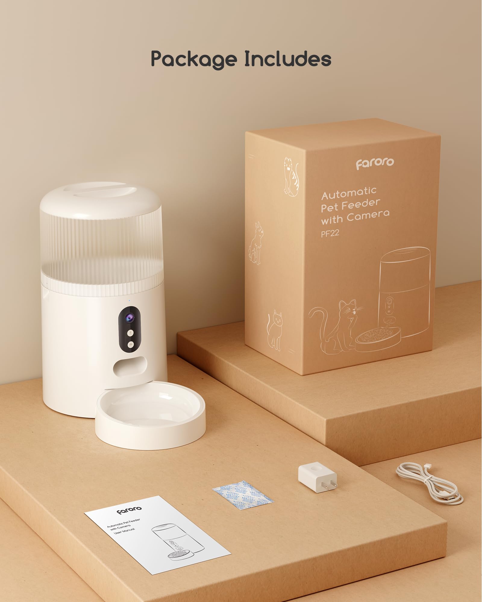 Faroro desiccant bag helps keep food fresh between meals
