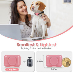 FASHILEAD dog receiver close-up showing lightweight design and compact fit