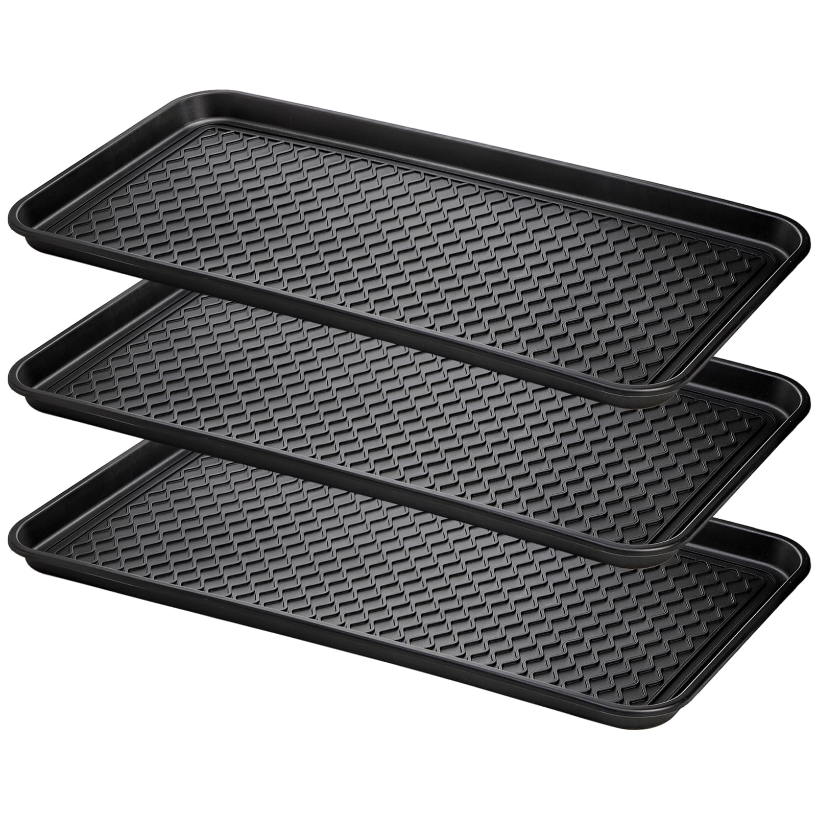 Fasmov boot tray 30x15 with raised edge contains mud and water