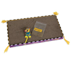 Fat Cat Big Mama's Scratch Box front angle highlighting the durable, double-sided surface for longer play.