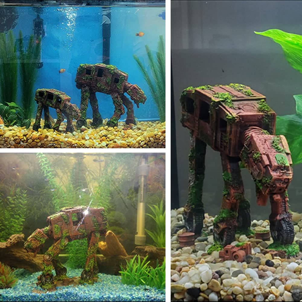 fazhongfa Betta hideout cave aquarium decor encourages exploration and rest