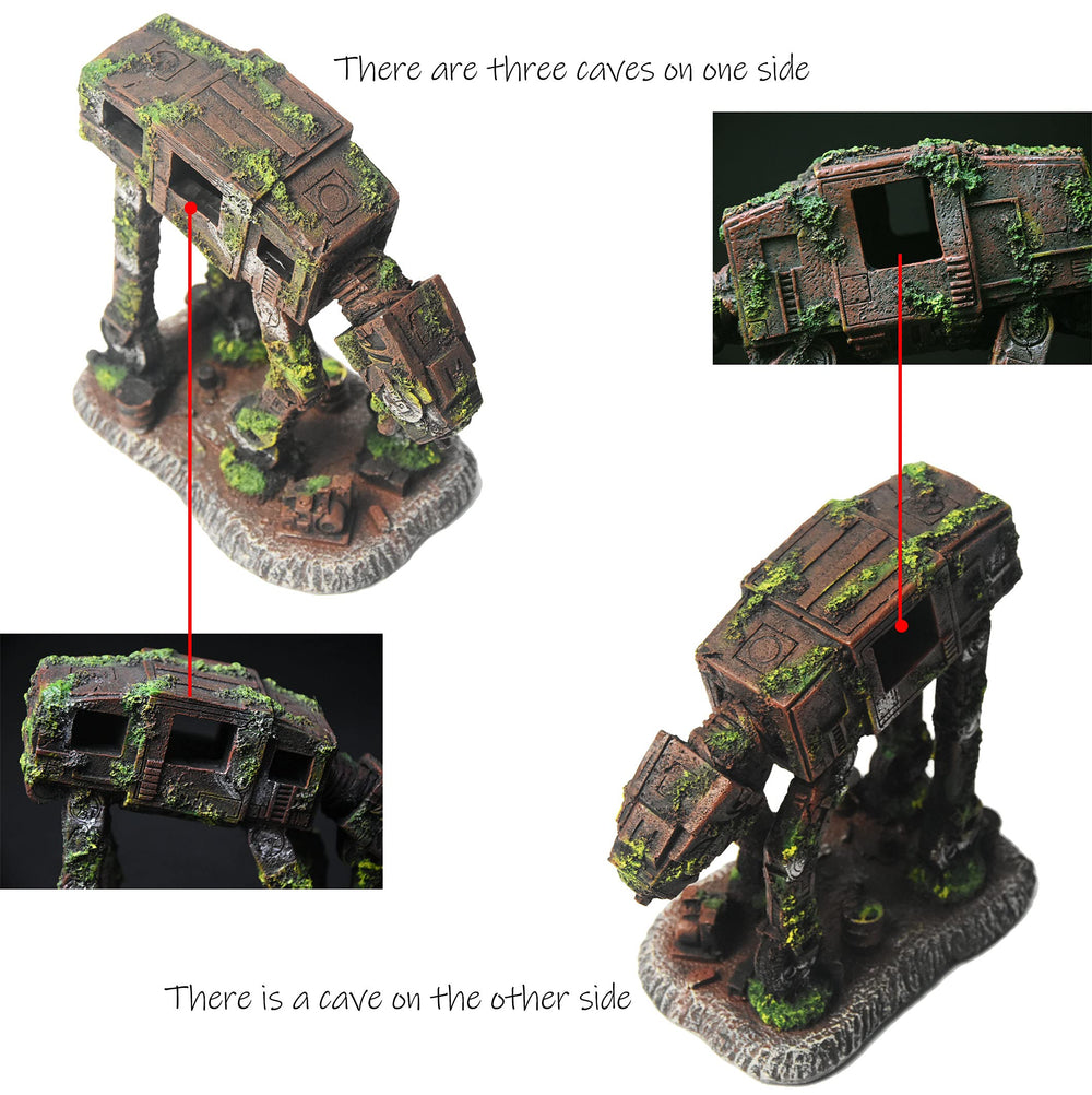 fazhongfa Resin fish cave habitat offers durable, non-toxic shelter for small fish