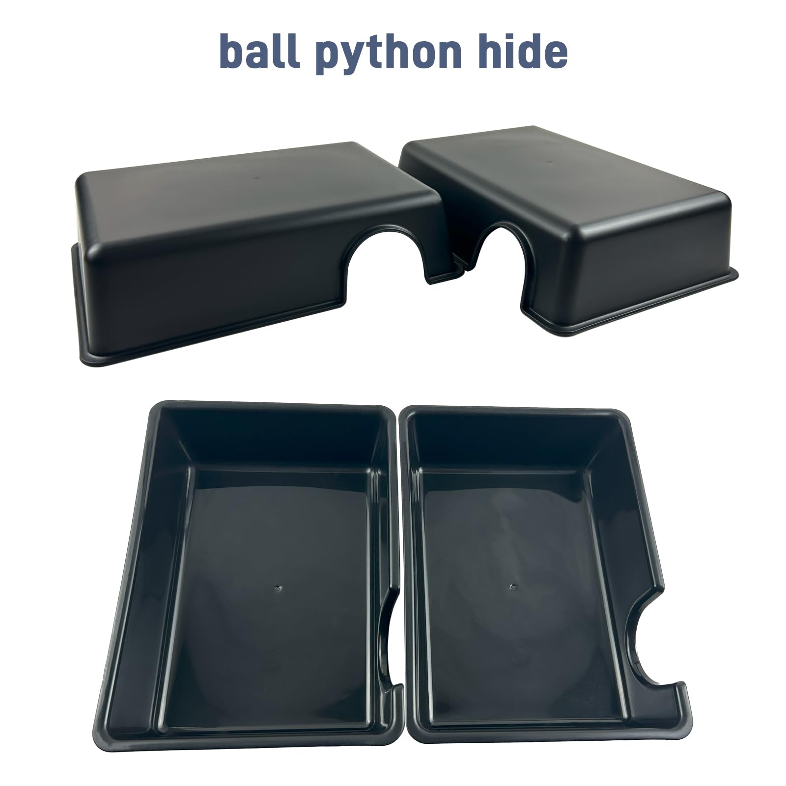 FCALIVV dry hide and basking cave versatile terrarium shelter