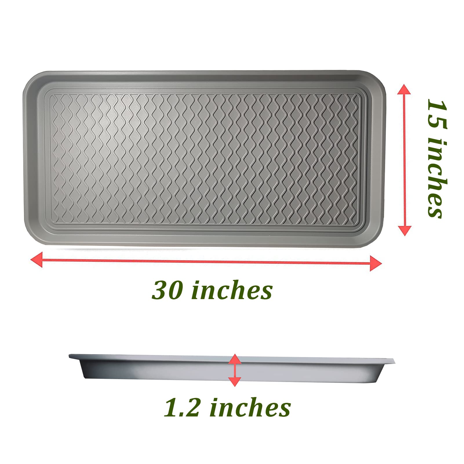 FDGARDEN car-tray protects upholstery when carrying dirty gear.