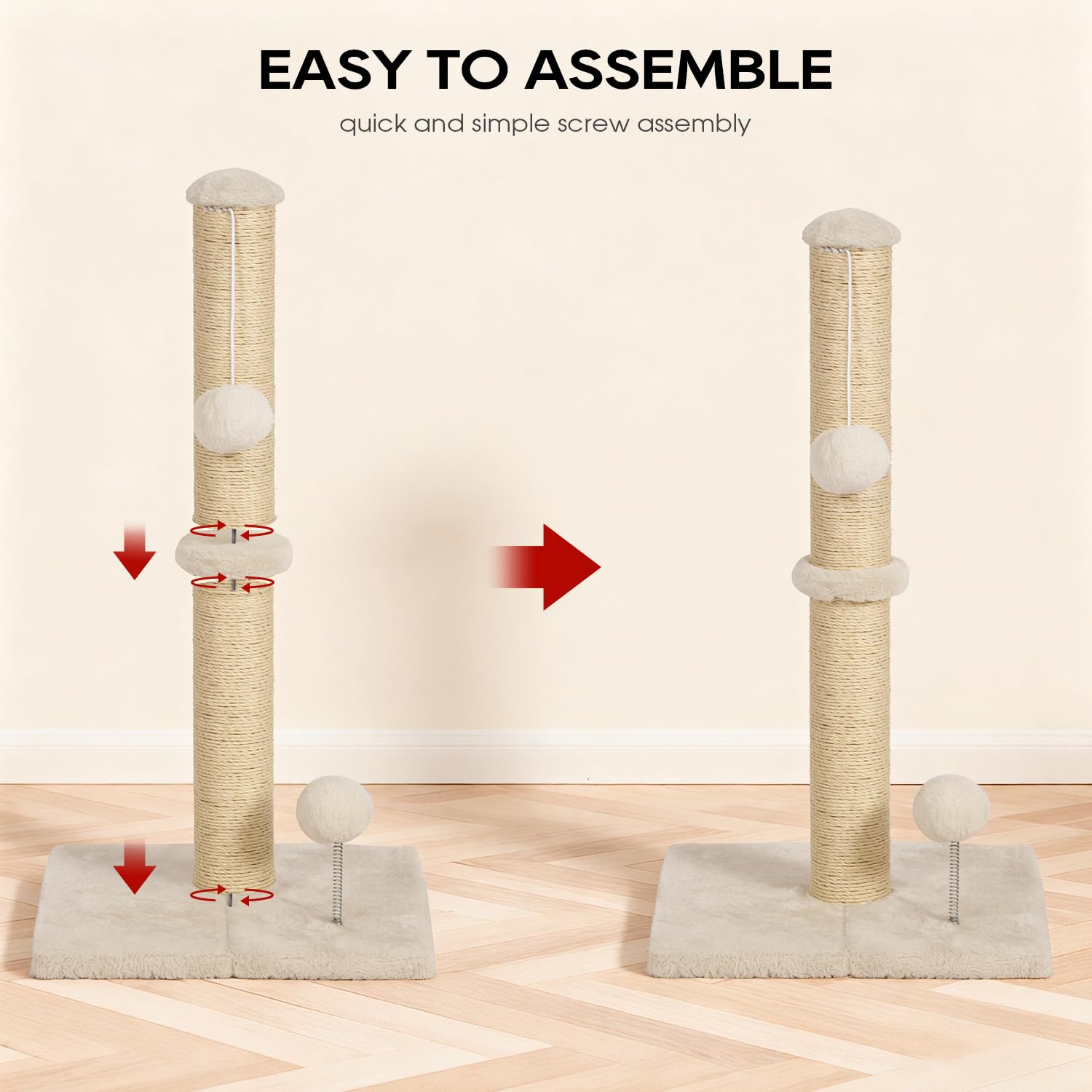 FDW lightweight post is easy to move and store.
