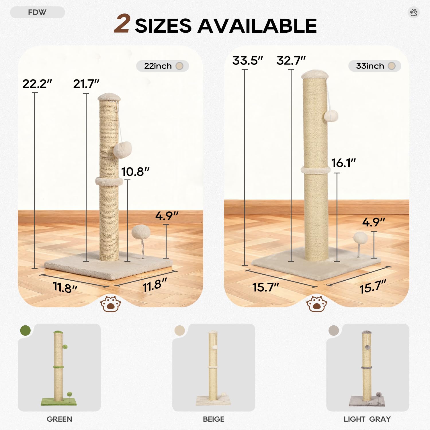 FDW space-saving design fits small rooms without crowding.