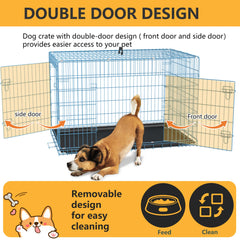 FDW crate with dual doors for versatile placement and access.