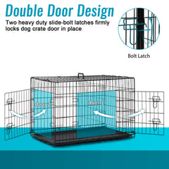 FDW dog crate divider panel enables space customization.