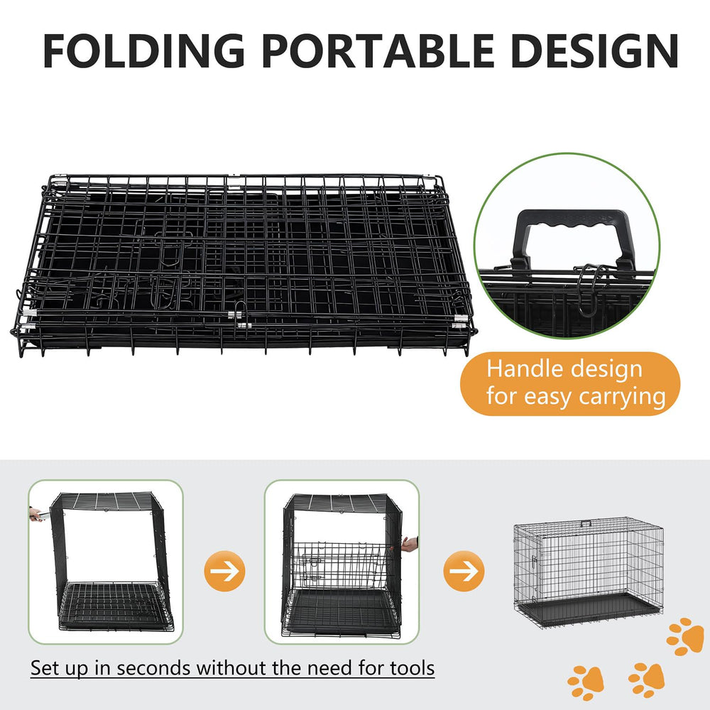 FDW double-door setup enables flexible room placement and access.
