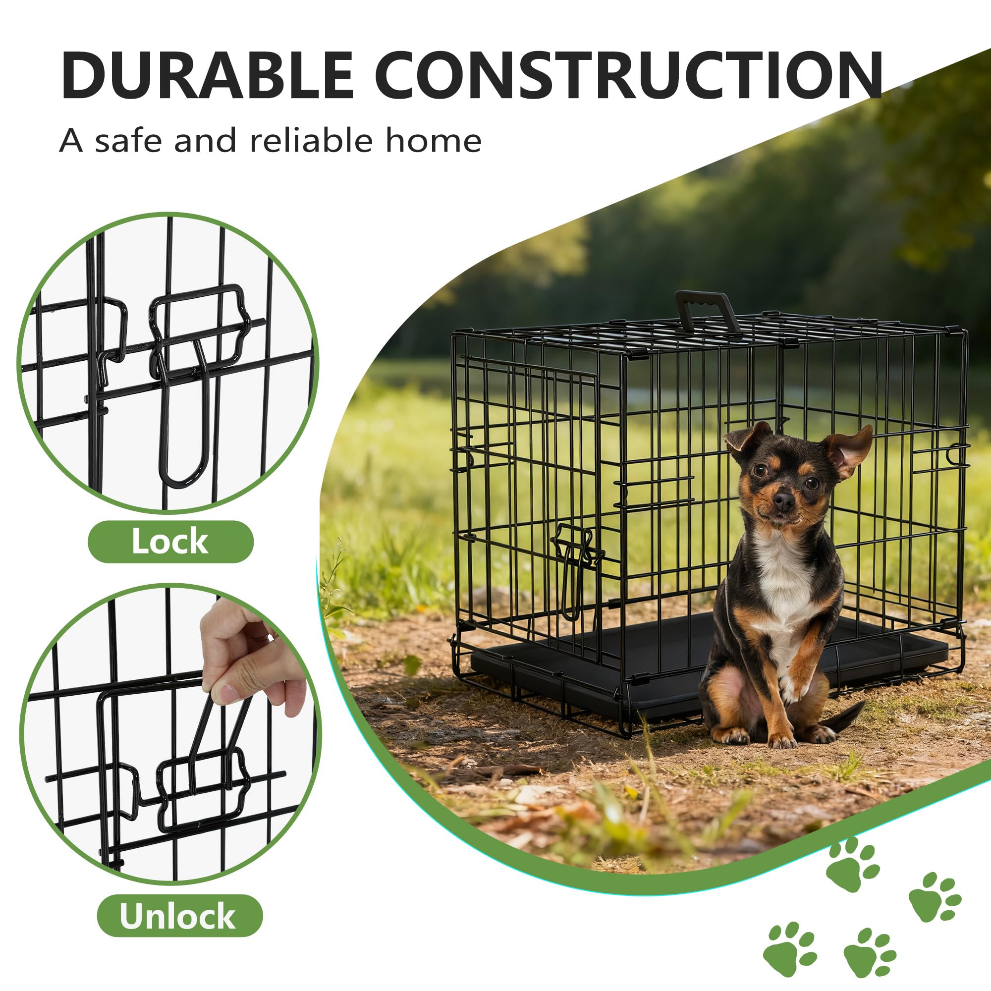FDW removable tray crate enables quick, leakproof cleanup.