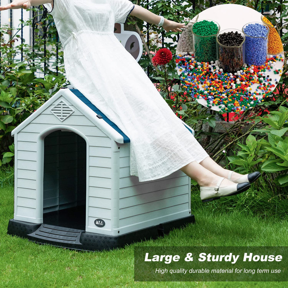 FDW Dog House detachable roof enables easy cleaning and maintenance