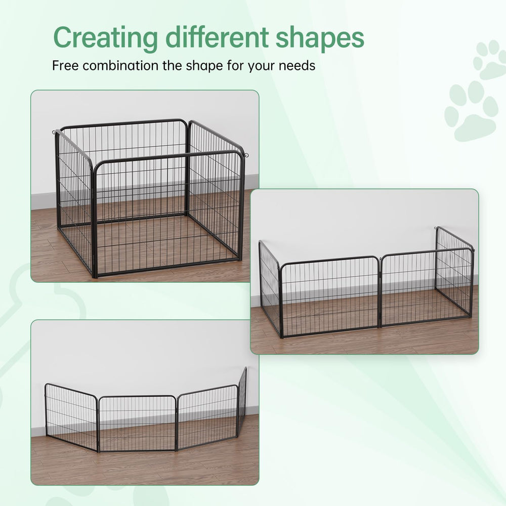 FDW dog playpen suitable for both indoors and outdoors keeps pets contained