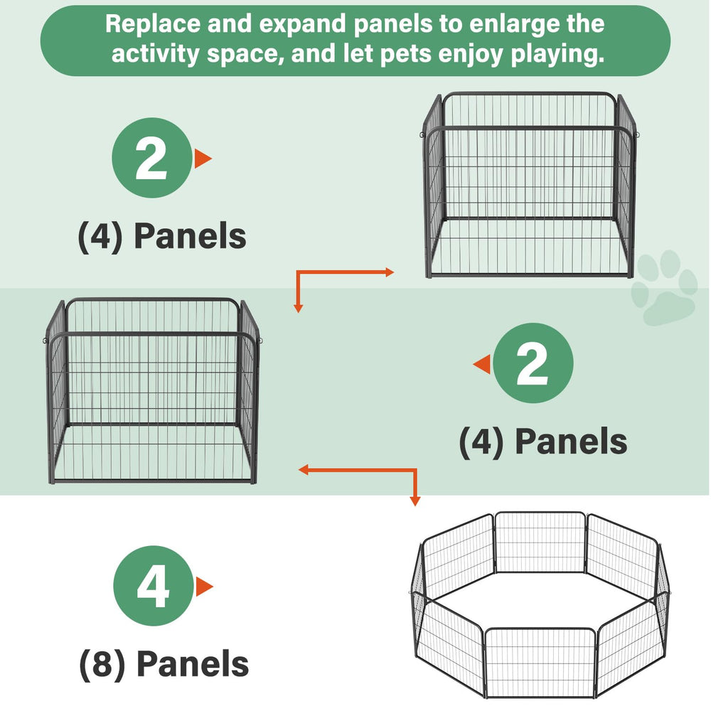 FDW dog playpen offers a spacious enclosure for relaxed or active play