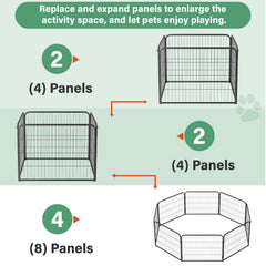 FDW dog playpen offers a spacious enclosure for relaxed or active play