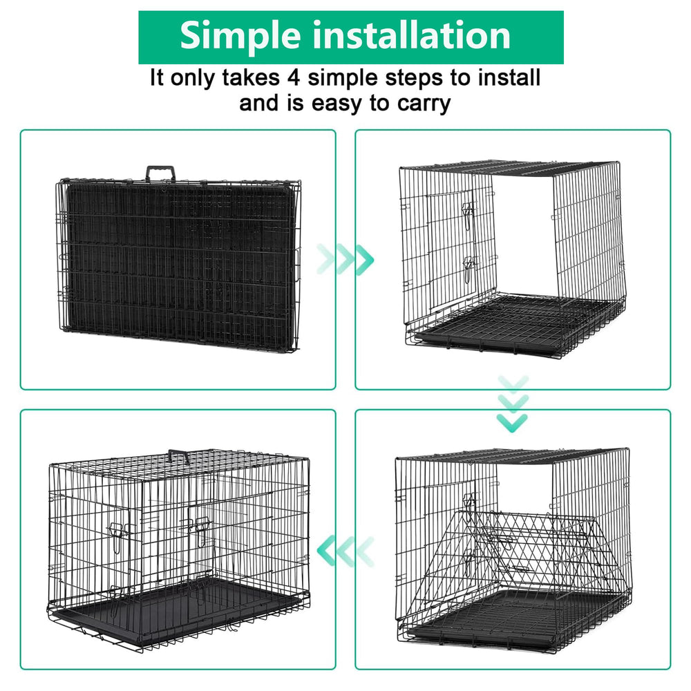 FDW crate with removable ABS tray for quick cleaning and containment.