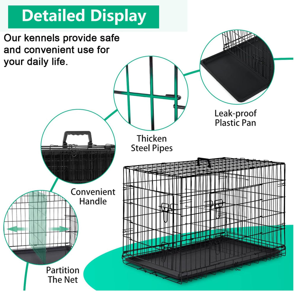 FDW crate design highlighting rounded edges for pet safety.