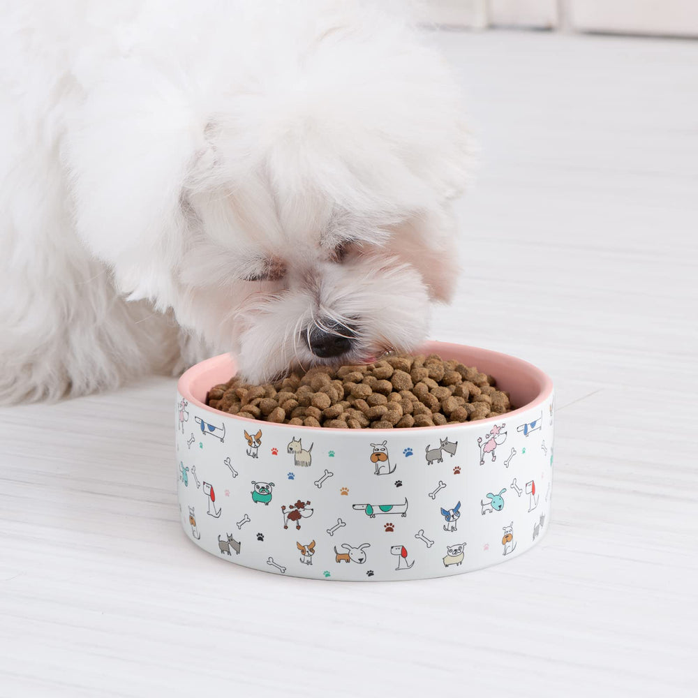 FE FUN ELEMENTS dishwasher-safe ceramic bowl for effortless cleaning