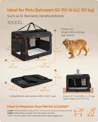 Self-locking zippers on Feandrea crate for security