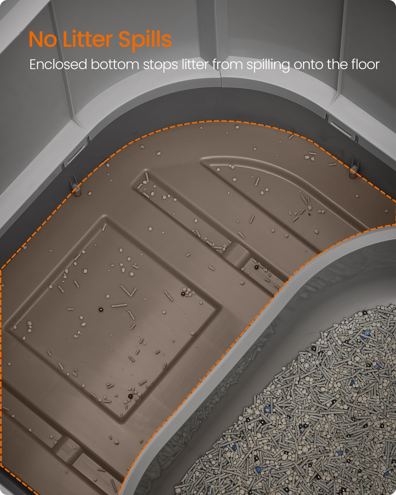 Feandrea door options provide flexible privacy with one-way or two-way access