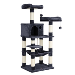 Feandrea Cat Tree top perches offer cozy lookout and nap spots for multi-cat households.