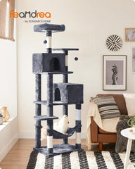 Feandrea cat tree 73-inch second perch provides an elevated resting spot