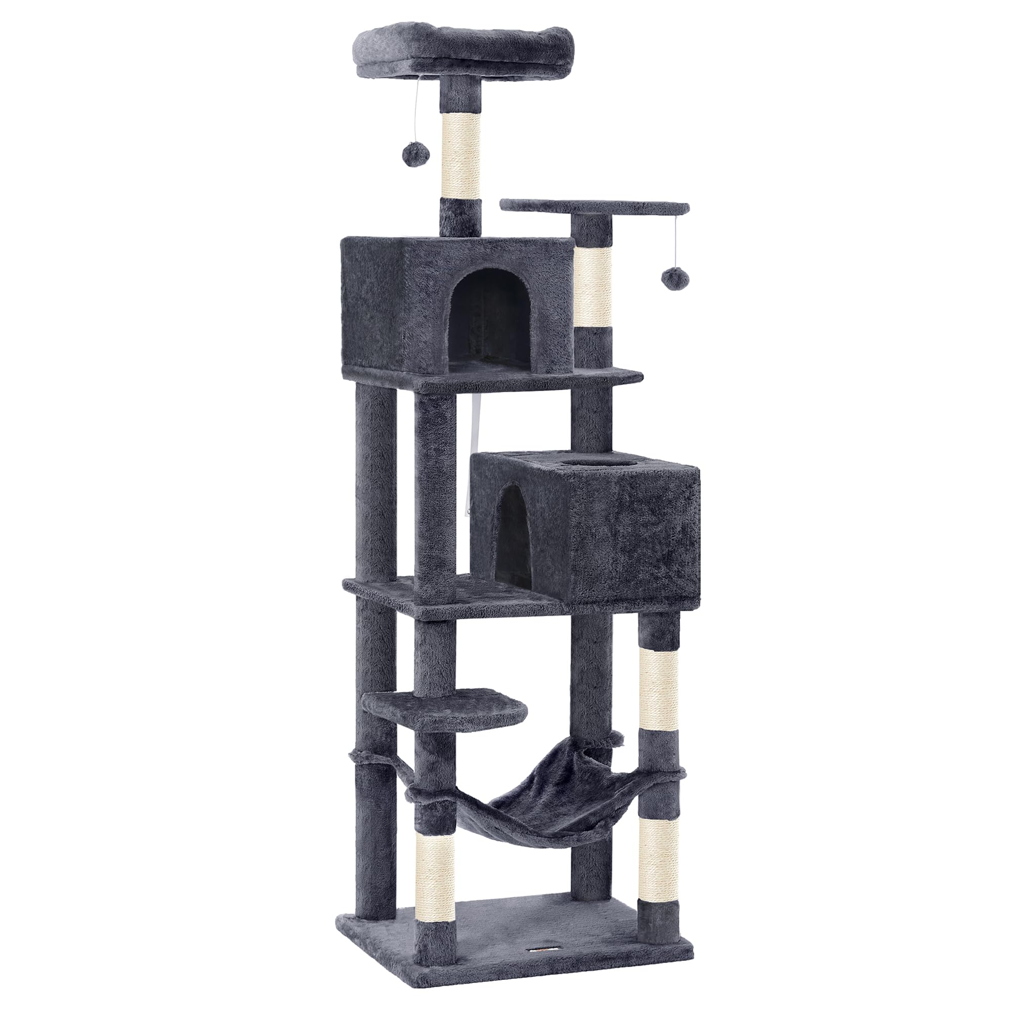 Feandrea cat tree 73-inch top perch offers a cozy lookout for curious cats