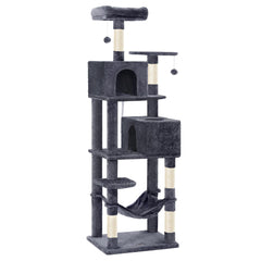 Feandrea cat tree 73-inch top perch offers a cozy lookout for curious cats