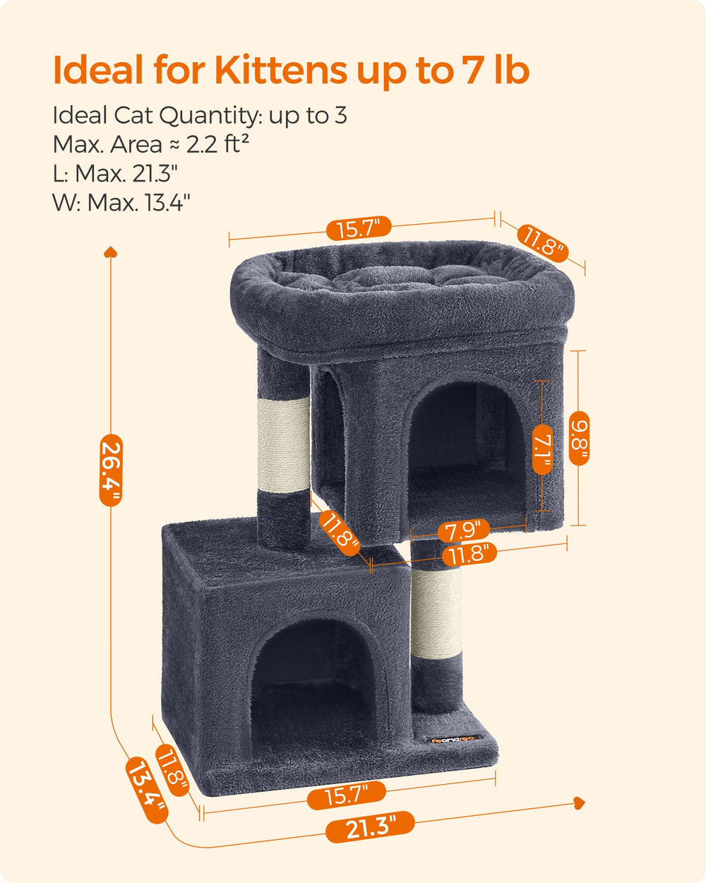 Feandrea anti-tip kit enhances stability for safe indoor play