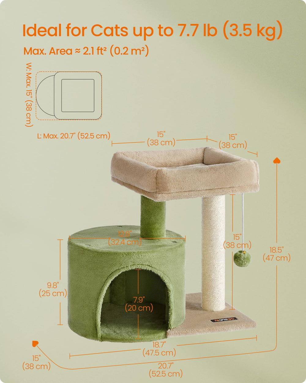 Feandrea cat tree assembly steps simplify setup for busy homes.