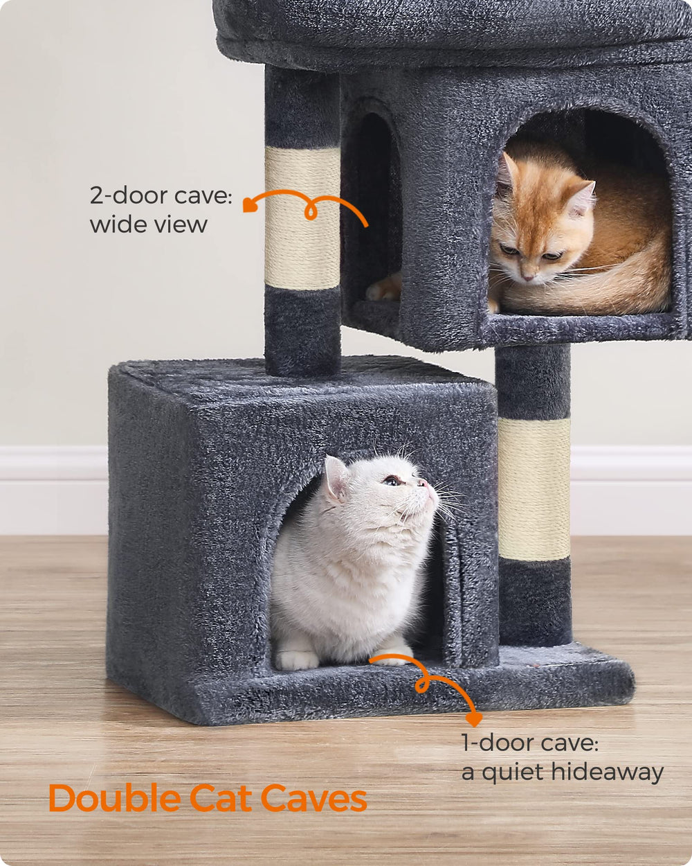 Feandrea simple assembly enables quick indoor setup