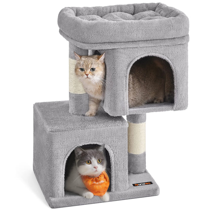 Feandrea cat tree large perch provides roomy lounging space for kittens.