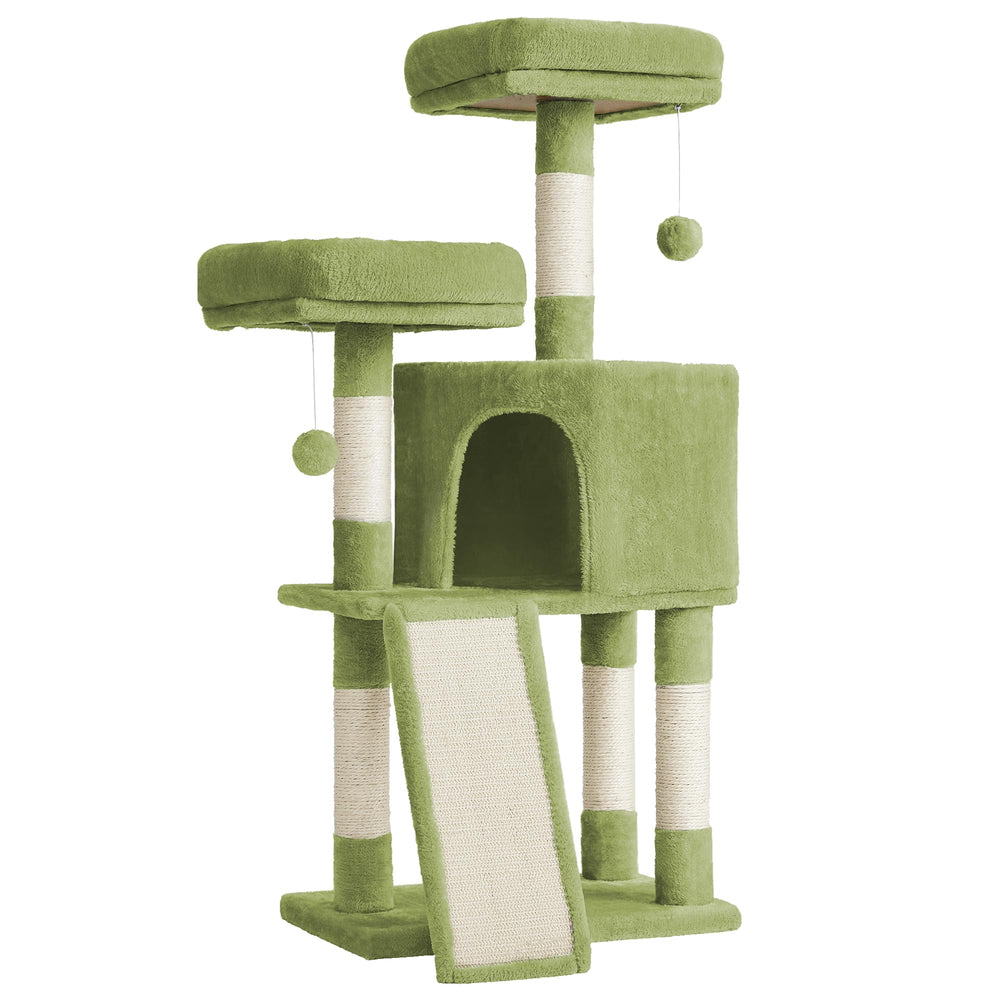 Feandrea cat tree-small-space-fit fits compact spaces without sacrificing fun.