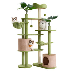 Feandrea cat tree top perch provides a high vantage point for curious cats