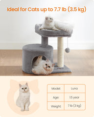Feandrea cuddle cave offers a cozy hideaway for cats.