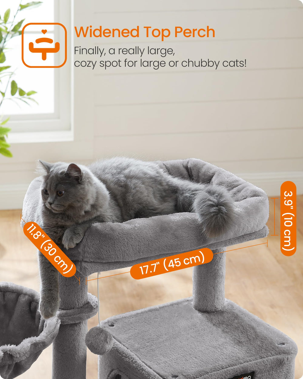 Feandrea UPCT51W hammock provides a relaxing perch with a view