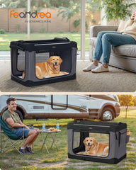 Feandrea Crate with durable steel frame for long-lasting use