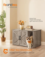 Feandrea enclosure creates a private sanctuary for cats with cleaner spaces.