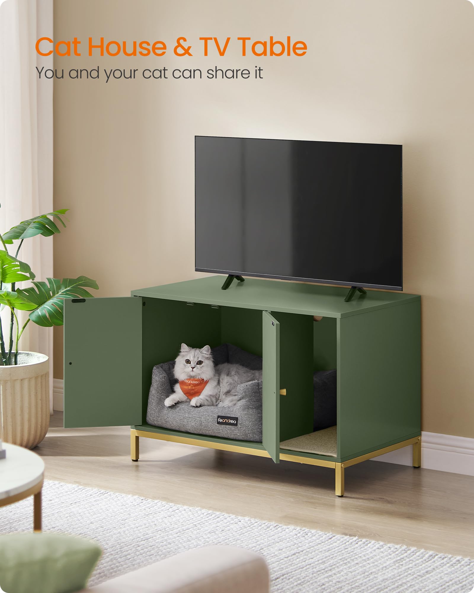 Feandrea step-by-step assembly guide makes setup quick.