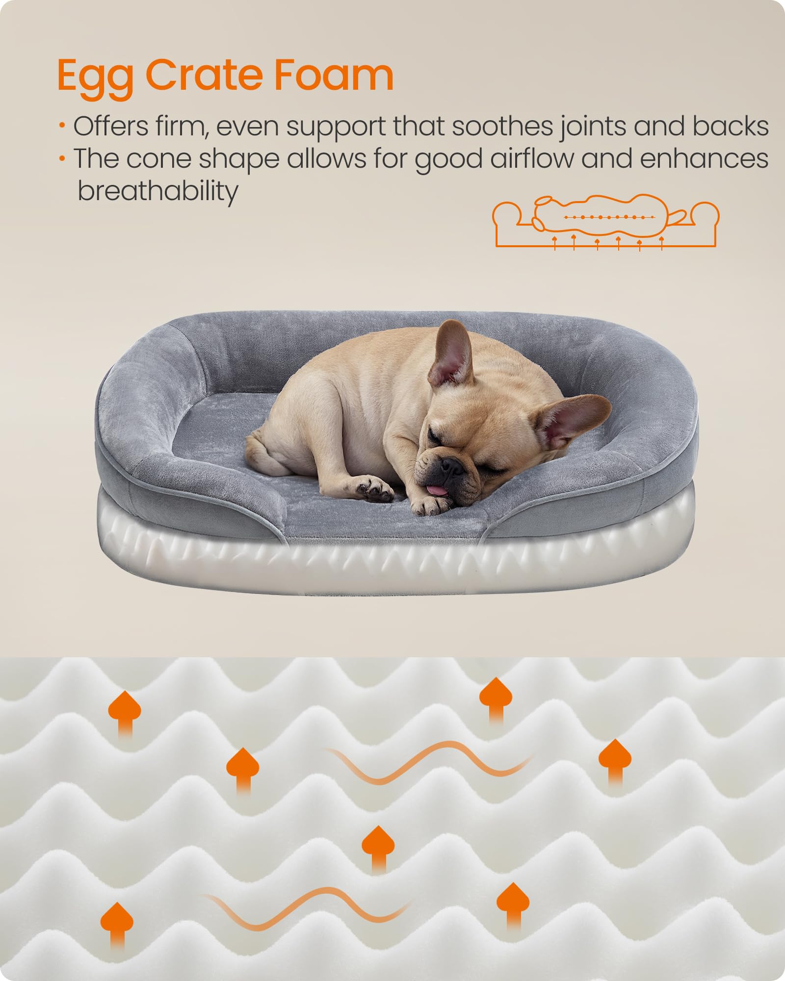 Feandrea waterproof liner detail shows protection against accidents.