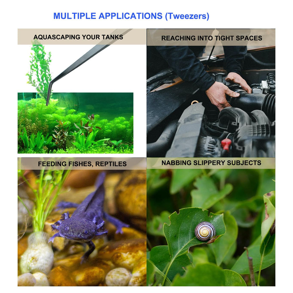 Fecsam aquascape kit sand rake for even substrate leveling