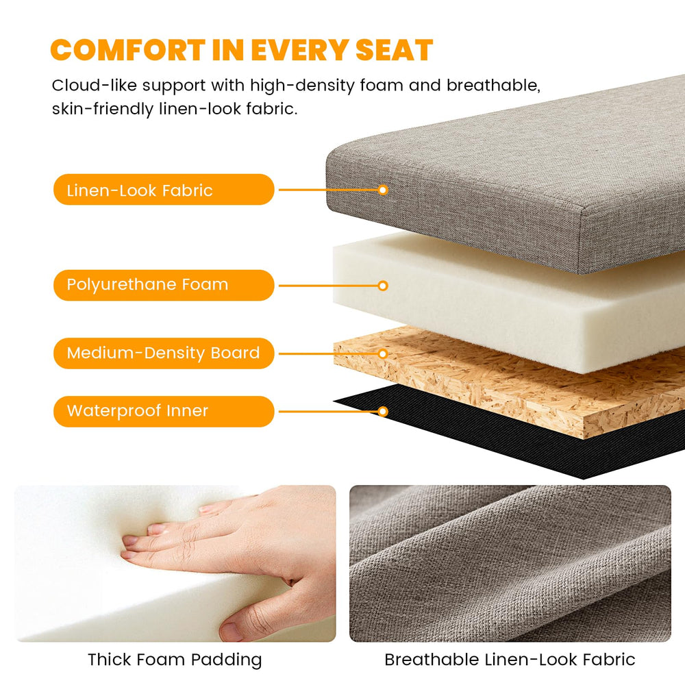 Fecuria cat litter enclosure fits living rooms or bedrooms for seamless integration.