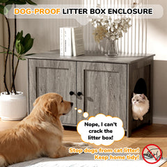 Fecuria dog-proof design close-up doors showing secure access control
