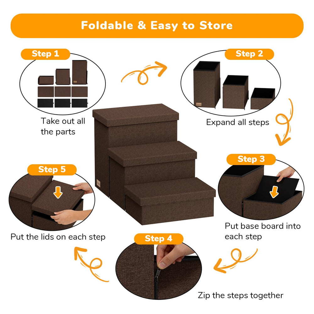Fecuria easy-assembly design helps set up quickly with minimal effort.