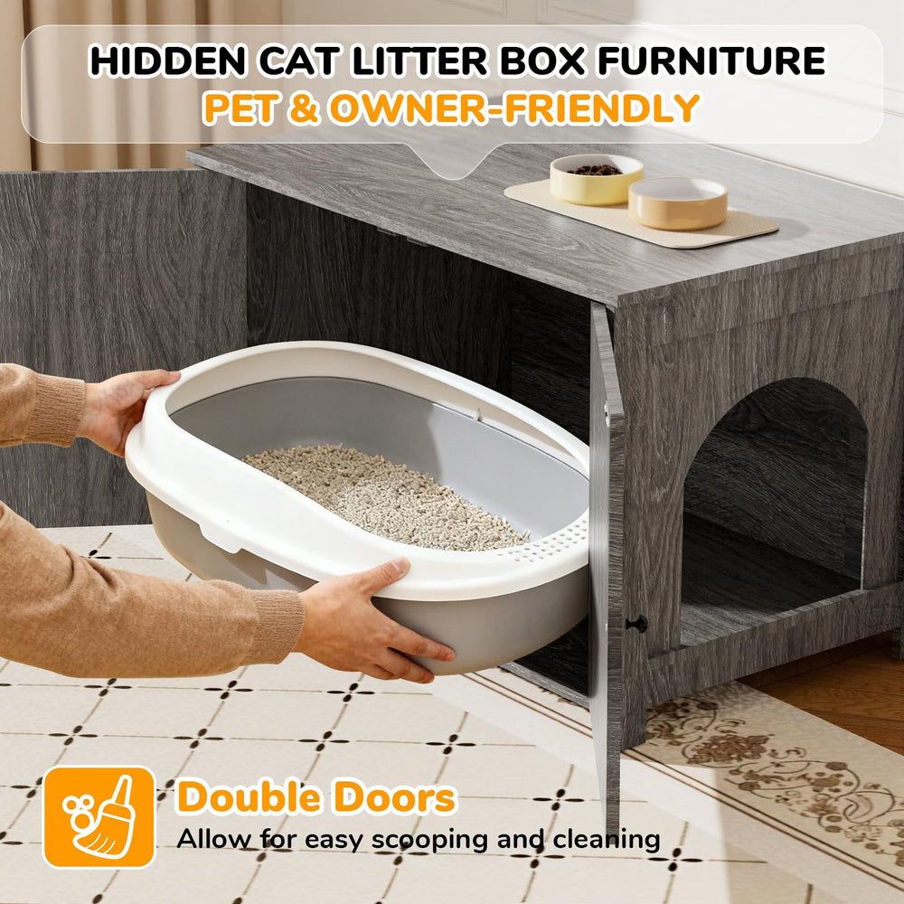 Fecuria low-entry kitty entry 2.5 inches eases feline access