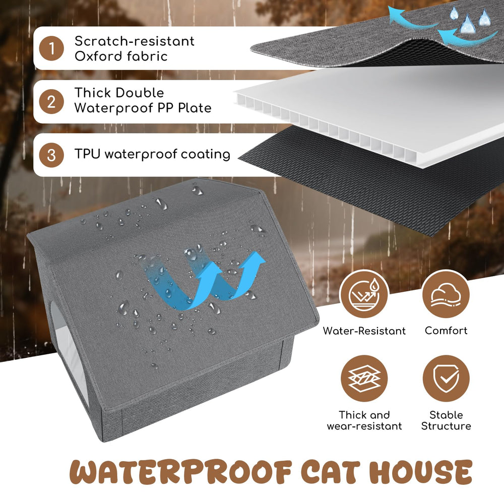 Fecuria close-up of Oxford fabric highlights durable water resistance