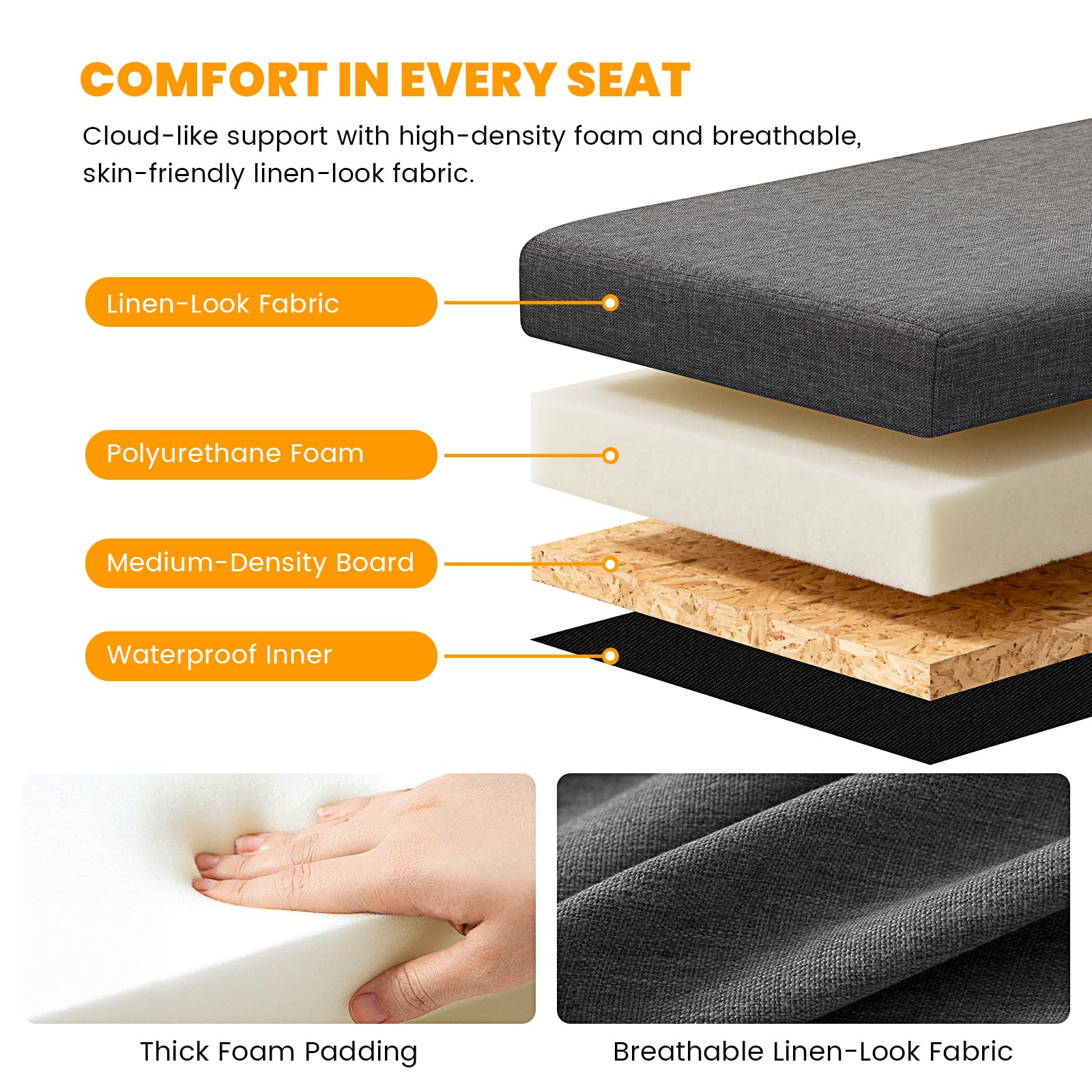 Fecuria spacious interior fits kittens to large cats for comfort.