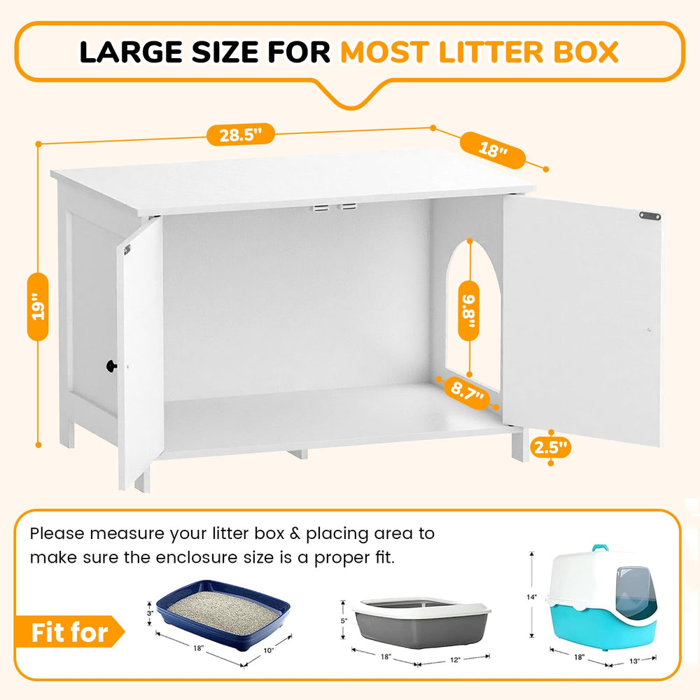 Fecuria sturdy design minimizes wobble while storing bowls or decor on top.