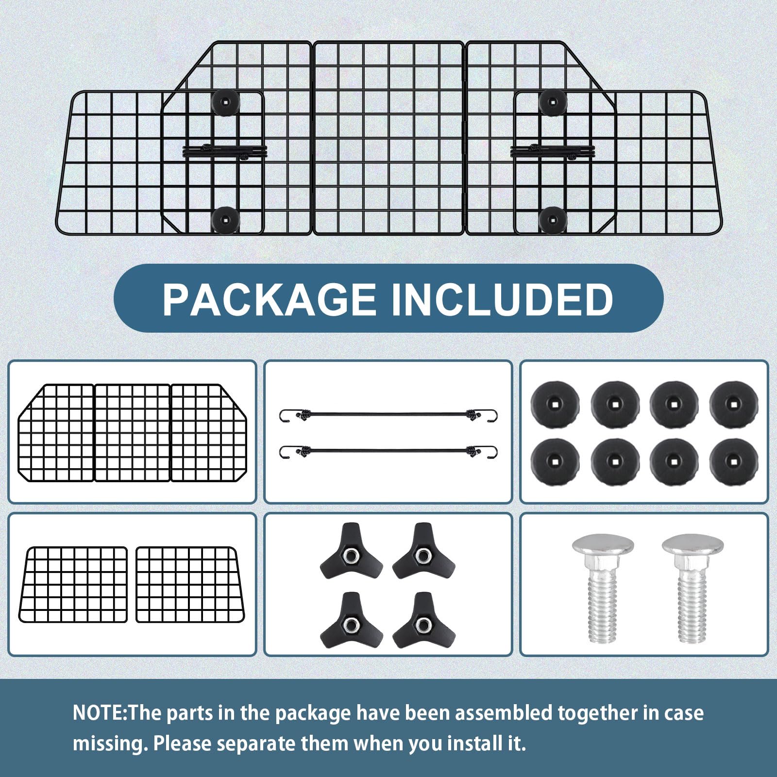 FEED GARDEN triple-fold design folded compactly for easy storage during trips