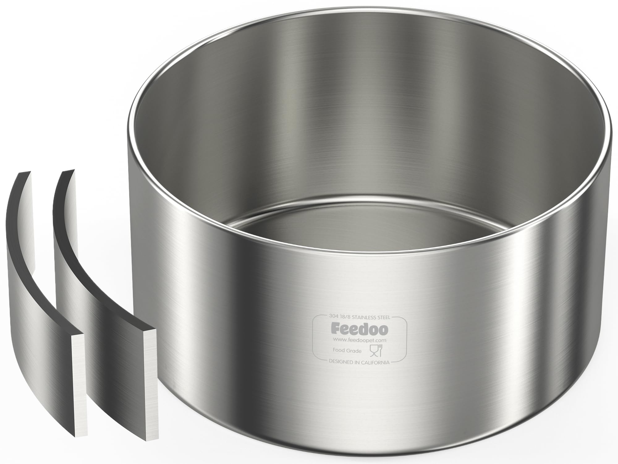 Feedoo 1Gallon insulated bowl for large dogs with double walls.
