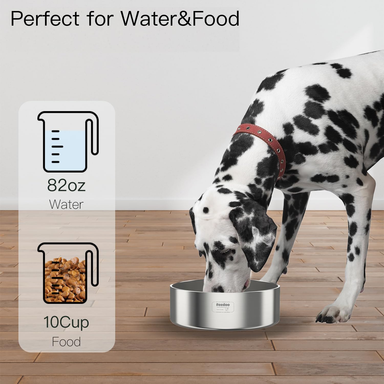 Feedoo dishwasher-safe design highlights quick and thorough cleaning